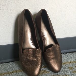 Copper loafers/flats